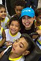 Sofia Carson Visits UNICEF Programming in Brazil with UNICEF USA 11